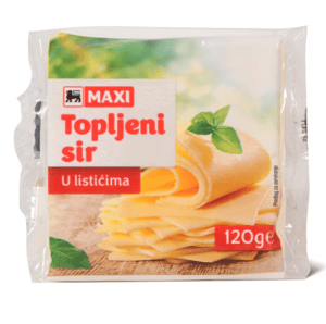 Maxi Topljeni sir u listicima 120g