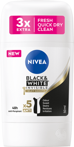Nivea Stik Black & white invisible 50ml