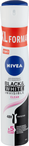Nivea Dezodorans Black & white invisible clear XL 200ml