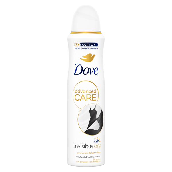 Dove Dezodorans Invisible dry 150ml