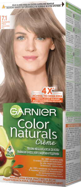 Garnier Color Naturals farba za kosu 7.1 ash blonde