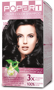 Still Popart kolor šampon 100 magično crna
