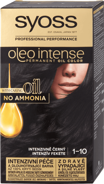 Syoss Oleo Intense farba za kosu 1.10 black