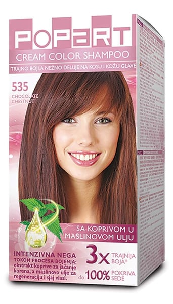 Still Popart kolor šampon 535 chocolate chestnut