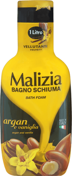 Malizia Gel za tuširanje Argan & vanilla 1l