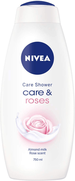 Nivea Gel za tuširanje Care&roses cream 750ml