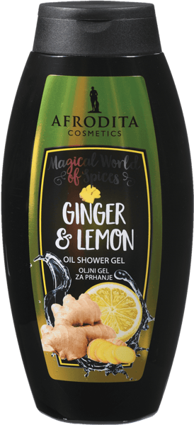 Afrodita Gel za tuširanje Ginger & lemon 250ml