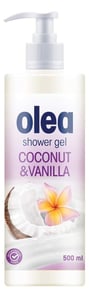 Olea Gel za tuširanje Coconut i vanilla sa pumpicom 500ml