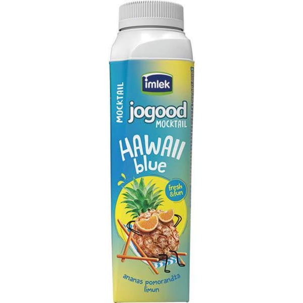 Imlek Vocni jogurt Jogood Hawaii blue 330g