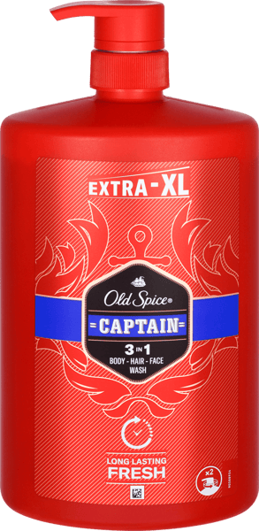 Old Spice Gel za tuširanje Captain 3u1 1l