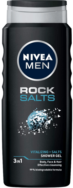 Nivea Gel za tuširanje Men rock salts 500ml