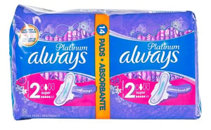 Always Platinum Super ulošci 14kom