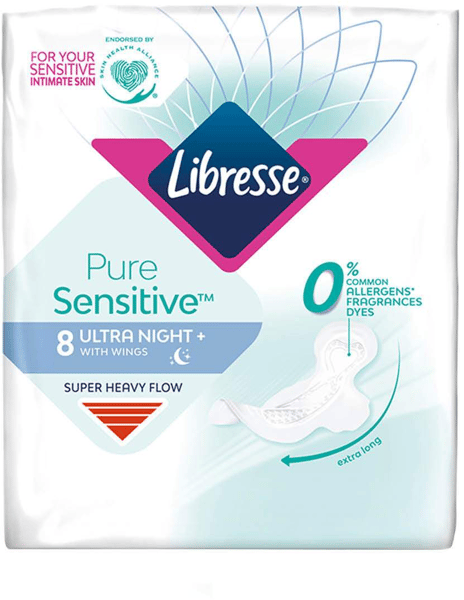 Libresse Pure sensitive ultra night higijenski ulošci 8kom
