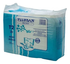 Flufsan Pelene za odrasle M 20kom
