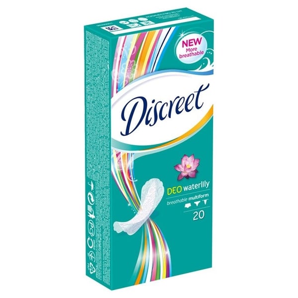 Discreet Deo Waterlilly ulošci 20kom