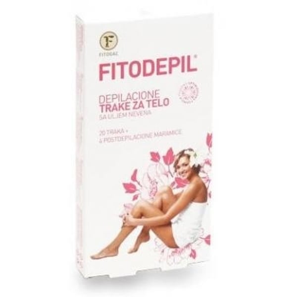 Fitodepil Depilacione trake za telo 20kom