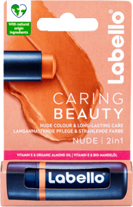 Labello Caring beauty nude 2u1 4,8g