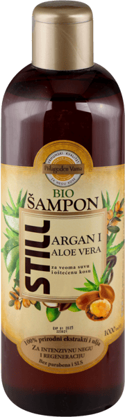 Still Šampon za kosu Bio argan oil aloe vera 1l