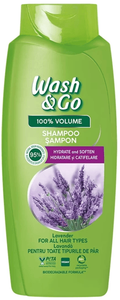 Wash & Go Šampon lavanda 675ml