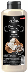 Afrodita Šampon za kosu kokosovo mleko 1l