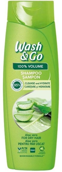 Wash & Go Šampon aloe vera 360ml