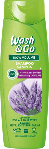 Wash & Go Šampon lavanda 360ml