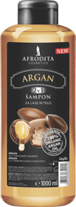 Afrodita Šampon za kosu i telo argan 1l