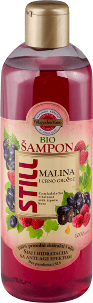 Still Šampon Bio malina crno grožđe 1l