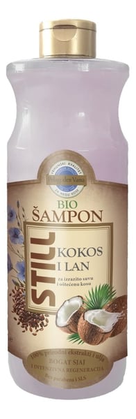 Still Šampon za kosu Bio kokos i lan 950ml