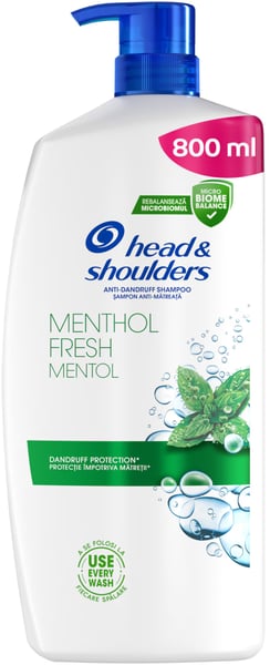Head & Shoulders Šampon menthol fresh 800ml