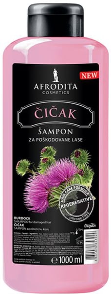 Afrodita Šampon čičak 1l