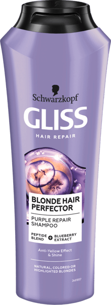 Gliss Šampon blonde hair perfector 250ml