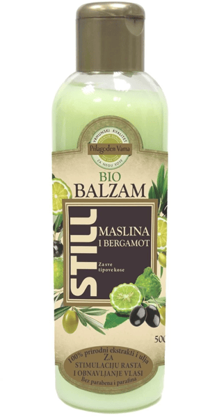 Still Balzam za kosu Bio maslina & bergamot 500ml