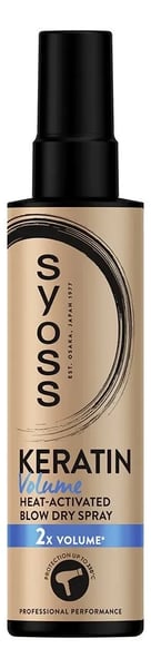 Syoss Sprej Keratin volume za zaštitu kose od toplote 200ml