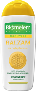 Biomelem Balzam za kosu moć cveća sa medom 222ml