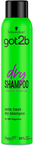 Got2B Šampon za suvo pranje kose Extra fresh 200ml