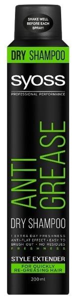 Syoss Šampon za suvo pranje kose Anti-grease 200ml