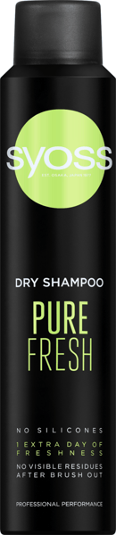 Syoss Šampon za suvo pranje kose Pure fresh 200ml