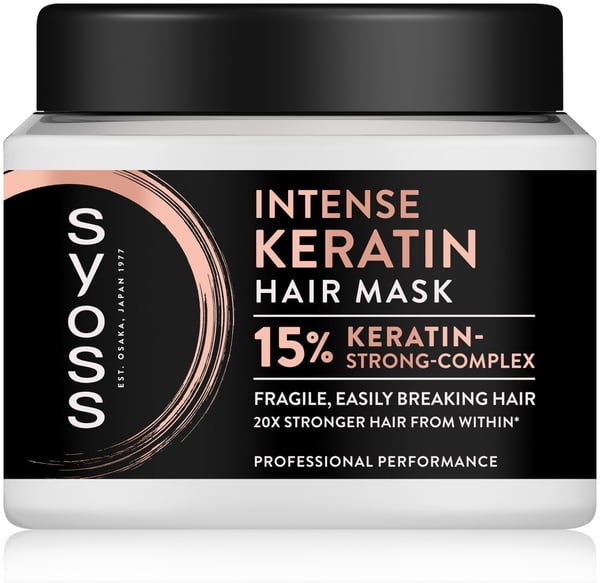 Syoss Intense keratin maska za kosu 400ml