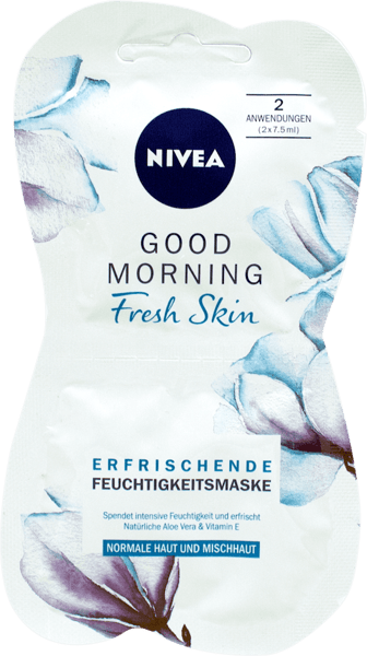 Nivea Good morning fresh skin maska za lice 2x7,5ml