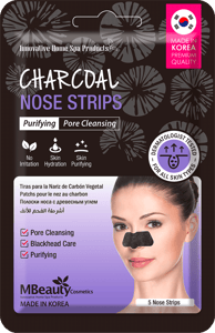 MBeauty Trakice za nos crne detox 5kom