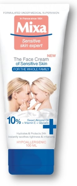 Mixa Krema za lice za osetljivu kožu 100 ml