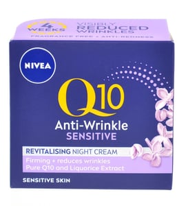 Nivea Q10 sensitive anti-wrinkle krema 50ml