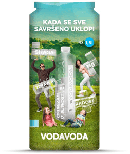 Voda Negazirana voda paket 4x1.5l