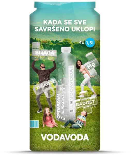 Voda Negazirana voda paket 4x1.5l
