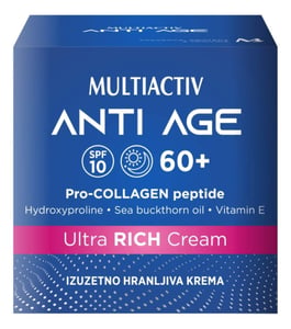 Multiactiv Anti age krema hranljiva 60+ 50ml