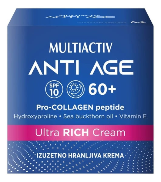 Multiactiv Anti age krema hranljiva 60+ 50ml
