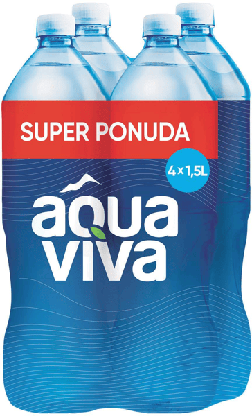 Aqua Viva Negazirana voda paket 4x1.5l