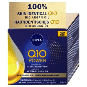 Nivea Q10 Extra nourish dnevna krema protiv bora 50ml