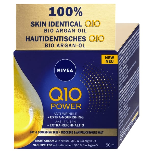 Nivea Q10 Extra nourish dnevna krema protiv bora 50ml